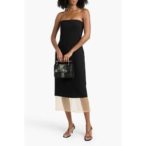 ESSE STUDIOS
Issia Strapless Crepe And Silk-Organza Midi
Dress💜
